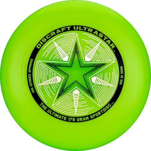 Discraft Disque Sport Ultrastar Vert 175 Grammes