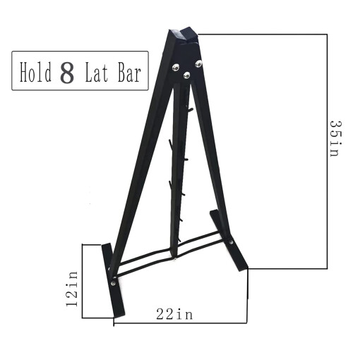 LAT-Pulldown-Aufbewahrung, LAT-Bar-Organizer, LAT-Pulldown-Aufstze, Schwarz 1