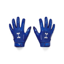 Under Armour Boysin F9 Nitro -jalkapallohanskat (400) Royal/Capri/Metallic Silver Small