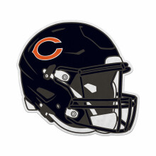 Rico Industries NFL Chicago Bears Helmets Pennant - Woon- en Leefkamer Decor - Zachte Vilt EZ om op te Hangen
