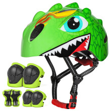 VICTGOAL Peuter Kinderfietshelm Lichtgewicht 3D Kinderfietshelm voor jongens en meisjes van 3-8 jaar voor multisport Scooter Fietsen Schaatsen (g