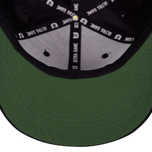 Ultra Game Boys's Standard Youth Ultimate Snap Back Cap Hat Black 1