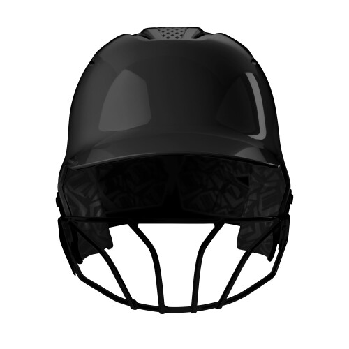 EvoShield XVT 2.0 Gloss Batting Helmet with Facemask - Black X-Small 1