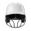 EvoShield XVT 2.0 Gloss Batting Helm mit Gesichtsmaske  Team White X-Small 2