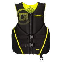 O'Brien Traditioneel neopreen USCGA reddingsvest voor heren geel XX-groot