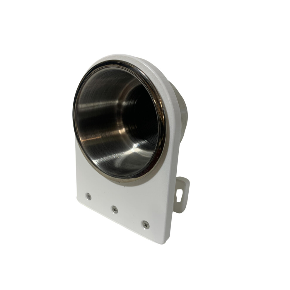 Uchwyt Na Kubek Na Szynie Pontonowej Szyna Kwadratowa (1-1/8 Cala) Lub (1-1/4 Cala) (Biala)-image