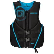 O'Brien Men's Traditional Neoprene USCGA Life Jacket Cyan Medium