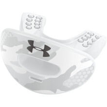Under Armour Lip Guard voor Voetbal, Mondbeschermer met Band, Volledige Mondbescherming