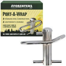 FORESTER Port-A-Wrap - Port O Wrap en acier inoxydable | Rsistance  la rupture de 7 000 lb (moyenne)