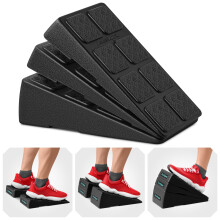 Squat Wedge - Squat Wedge Block 520 LBS Udzwig - Skosna deska do rozciagania lydek - Deska do rozciagania lydek Skosna deska - bloki do jogi