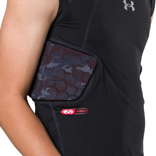 Under Armour Gameday Armor Pro 5-Pad Top Nov YTH Black Camo XL 2