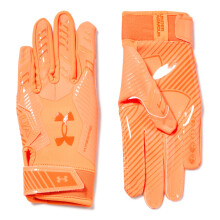 Under Armour Boys F9 Novelty -jalkapallohanskat (825) Blaze Orange/Team Orange/Blaze Orange Large