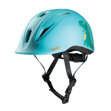 Troxel Youngster Vibrant Casque d'quitation lger rglable Design Scurit Amusant quipement d'quitation Extra Petit (5-7/8-6-3/8) Bleu Dino