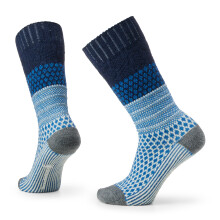 Smartwool Everyday Mysig helkudde Merinoull Popcorn Cable Crew strumpor fr mn och kvinnor