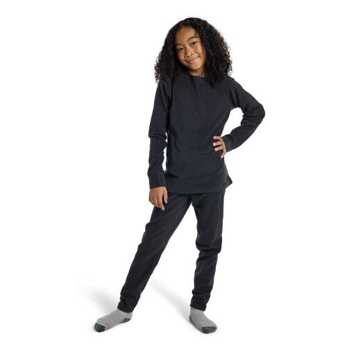 Burton kinderfleecebasislaagset True Black L 1