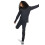 Set base layer in pile Burton da bambino True Black S 3