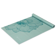 Gaiam Yoga Mat skldac cestovn podloka na fitness a cvicen skldac podloka na jgu pro vechny typy jgovho cvicen Pilates a cvicen na p