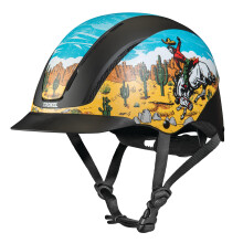 Troxel Spirit Casque d'quitation couverture complte, profil bas et rglable, quipement d'quitation de scurit, taille S (6-1/2-6-7/8) Buck