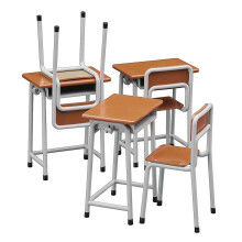 HASEGAWA 62001 1/12 School Desk & Stoel - Voor Speelfiguren