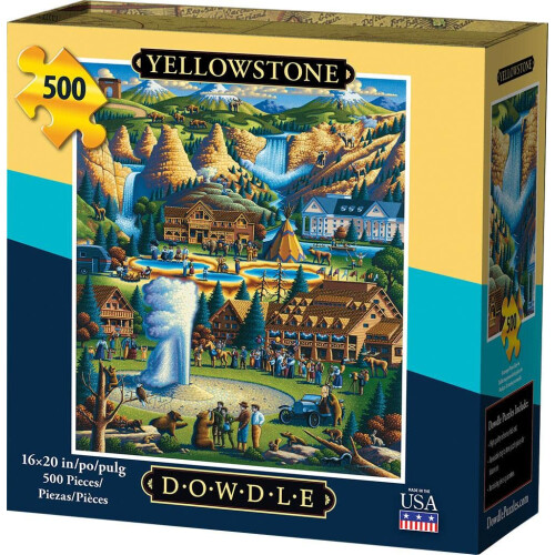 Puzzle Dowdle Parc national de Yellowstone 500 pices