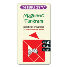 Magnetic Travel Tangram Puzzles Game - Car Games , Airplane Games and Quiet Games