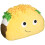 Kidrobot Yummy World Large Taco Plush 1
