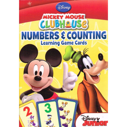 Disney Mickey Mouse Numbers & Counting Learning Flash Cards