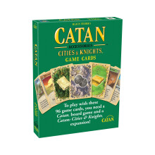 CATAN Tarjetas de juego de repuesto Cities & Knights - Juego completo de 95 tarjetas de juego para la expansin del juego de mesa The Cities & Kn
