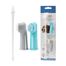 15Pièces Ensemble Brosses Dentaires Pour Animaux Coloris Variés Sécurité