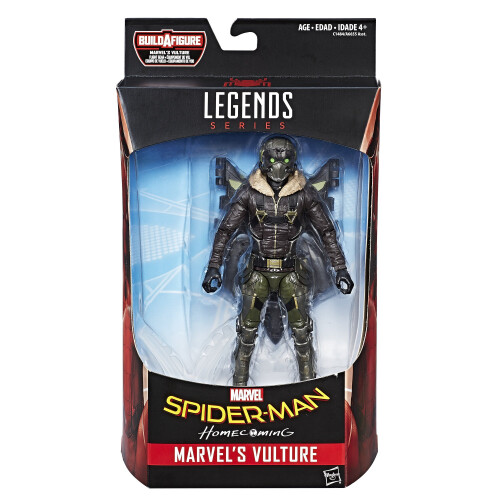 Marvel Marvel Legends Spider-Man Vulture Actionfigur (Bygg Vultures Flygutrustning), 15 cm 1