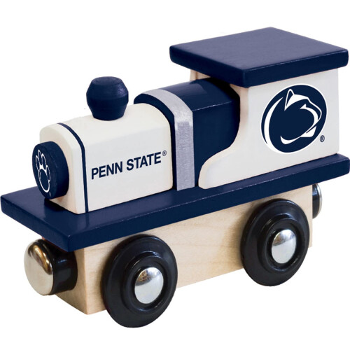 Masterpieces NCAA Penn State Nittany Lions Real Wood Toy Train Engine