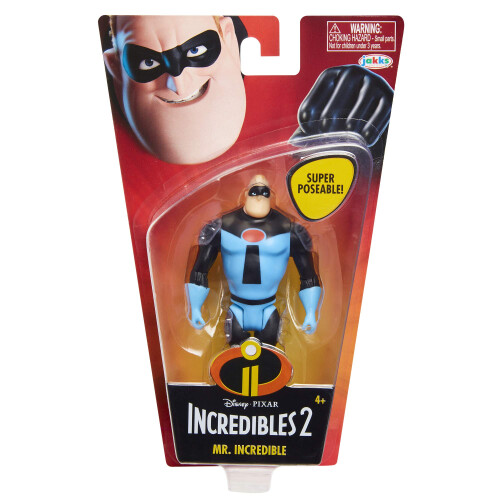 Disney Os Incrveis 2 Ol Dia, Sr. Incrvel Boneco de Ao de 4 Polegadas 2