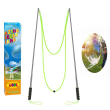 Bubble Wand RVS Giant Bubble Wand Buitenspeelgoed voor kinderen Telescopisch ontwerp Bubble Toys voor verjaardagsfeestje Bubble Party Favors-Werkt Be