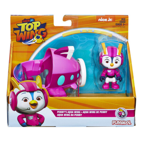 Hasbro Hasbro E5315 Top Wing Penny Figura e veicolo 1