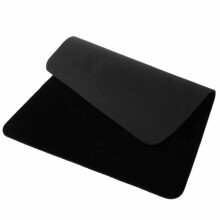 Berocia Professional Card Mat Poker Pad Magic Props Close-up Pad com superfcie de veludo espessada e requintada (preto 16,5 * 12,5 polegadas)