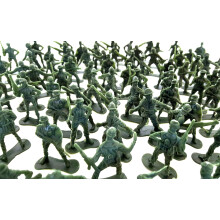 Dondor Enterprises Plstico Clssico Sortido Soldados de Brinquedo 144 Figuras de Ao de Soldados de Brinquedo