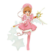 Taito Card Captor Sakura: Figura di carta trasparente - Figura del premio ristampa Sakura Kinomoto