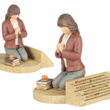 Dicksons tanri ima trdelve knyvekkel 4,5 x 5,5 gyanta ko asztallapi figura