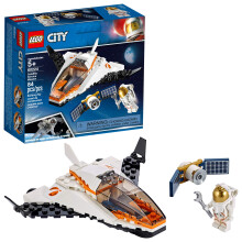 LEGO City Satelliet Service Missie 60224 Bouwset (84 Stukken)