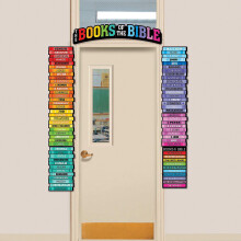 Fun Express Bible Time Line Door Border - 1 Piece - Educational and Learning Activities for Kids