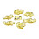 32 Piece Crystal Gallery Gudetama 2