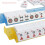 C&H Solutions ~ Set di 4 Racks e Spingi Mahjong in Acrilico - Multi-Colore 2