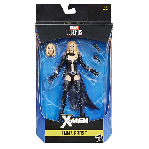 Marvel Exclusivo boneco de ao Marvel Legends Infinite de 6 polegadas - roupa preta Emma Frost