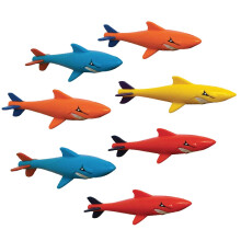 Prime Time Toys Balen 7 kusu Sharkpedo Diving Masters Podvodn kluzky - Hracka na potpen v baznu - Barvy se mohou liit