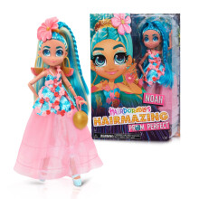 Hairdorables Hairmazing Prom Bambole alla moda perfette Noah Capelli blu e biondi Giocattoli per bambini dai 3 anni in su di Just Play