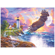 Roseart - Puzzle Collector - The Guiding Light - Legpuzzel van 1000 stukjes voor volwassenen