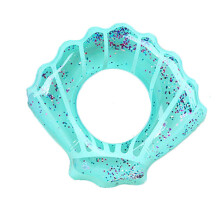 ZaH Shell Swim Rings for Kids Adults Pool Swimming Ring Inflatable Float Raft Water Swim Tube Summer Beach Party Decoration (Blue Adults)