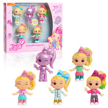 JoJo Siwa 3-Inch Tall 5 Piece Collectible Figures Kids Toys for Ages 3 Up by Just Play