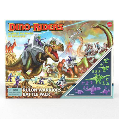 Mattel Dino-Riders Rulon Krieger Battle Pack 2