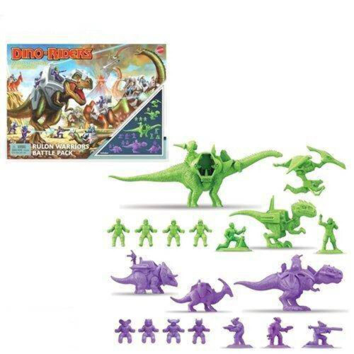 Mattel Dino-Riders Rulon Krieger Battle Pack